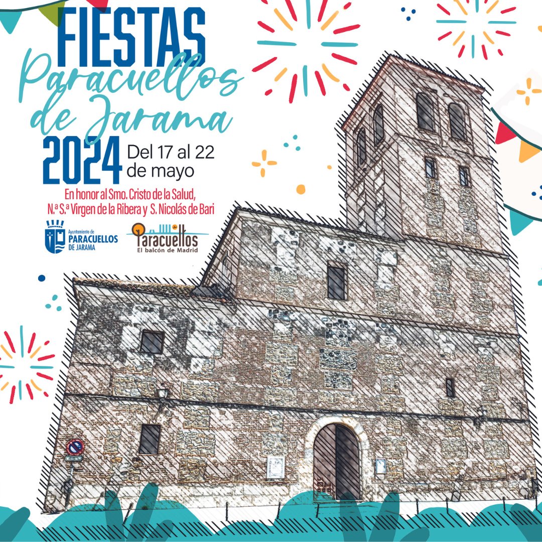 Fiestas en honor al Santísimo Cristo de la Salud, Nuestra Señora de la Ribera y San Nicolás de Bari 2024 Paracuellos de Jarama